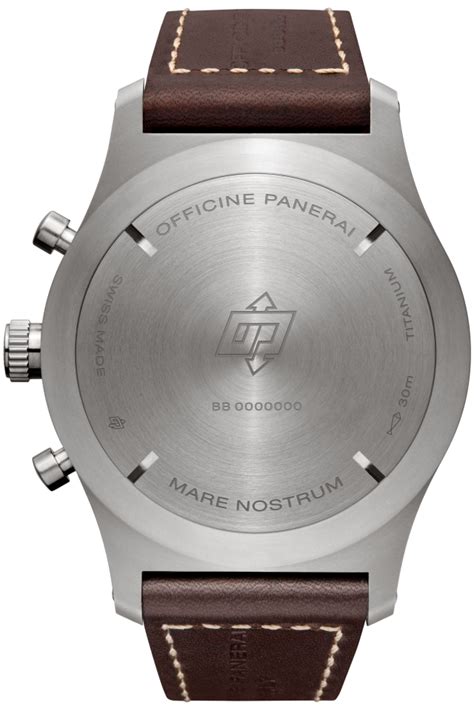 Panerai Mare Nostrum Titanio PAM 603 52mm Manual Wind | US Panerai ...