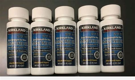 Buy Kirkland Minoxidil 5% Hair/Beard Growth Solution Extra Strength 1 ...