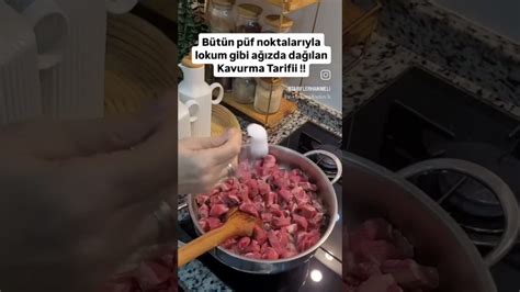 KAVURMA TARİFİ #pratiktarifler #tarif #yemektarifleri - Beslenmek Bizim ...