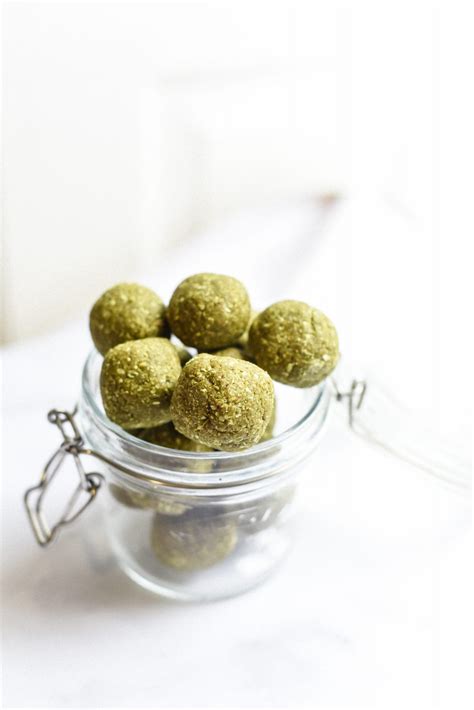 Matcha Green Tea Energy Bites | RD-Licious - Registered Dietitian ...