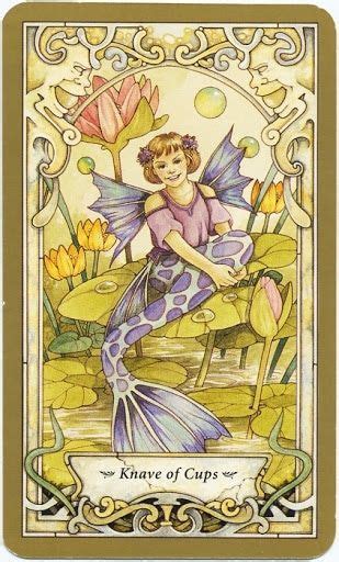Tiết lộ Lá Knave of Cups - Mystic Faerie Tarot bài tarot | Bộ bài tarot ...