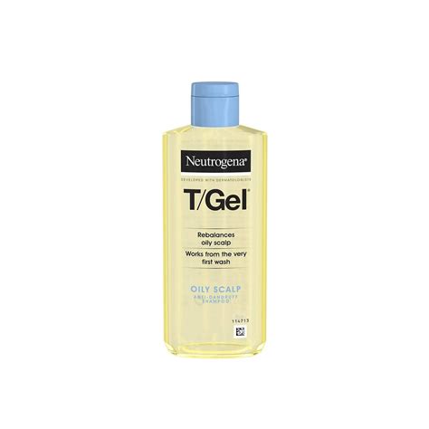 Neutrogena T-Gel Shampoo Oily Hair 250ml (8.45fl oz) USA