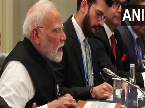 "India and Russia always stood shoulder to shoulder", says PM Modi ...