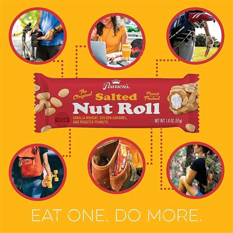 Buy Pearson's Bite-Size Salted Nut Roll | 23 oz. Bag | Bulk ...