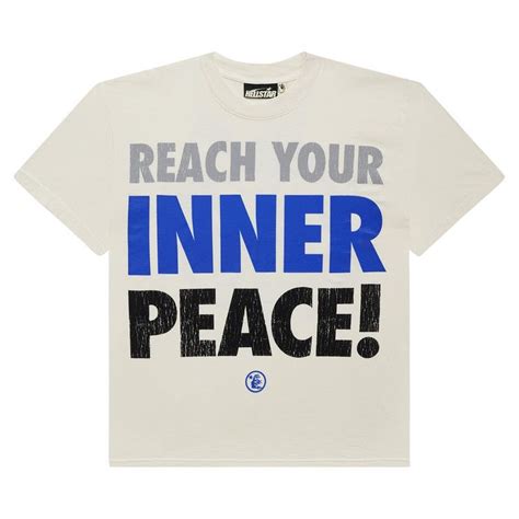 Hellstar Inner Peace T-Shirt 'white' Price in India | Culture Circle