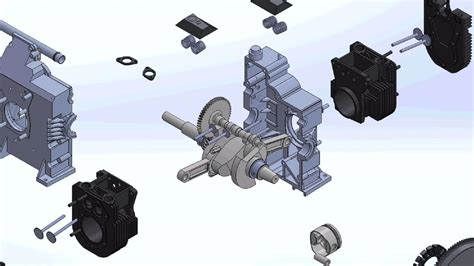 Image result for Engine Assembly Animation