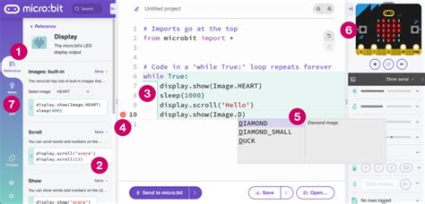 Image result for Python Editor for Micro Bit