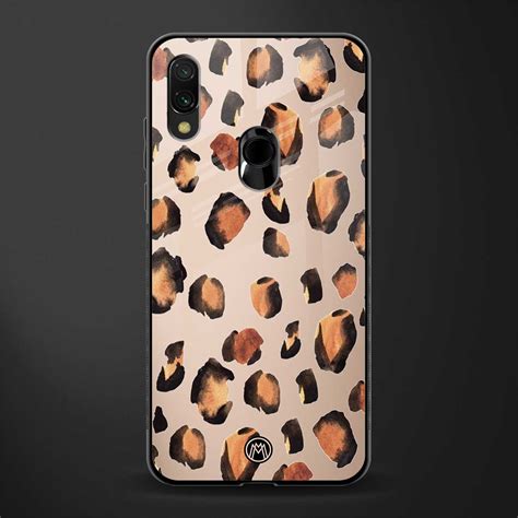 Cheetah Fur Gold Edition Phone Cover for Redmi Note 7S | Glass Case ...