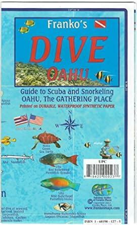 Oahu Hawaii Dive Guide Franko Maps Waterproof Map : Amazon.in: Books