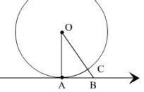 Prove that the tangent of any point on a circle is perpendicular to the ...