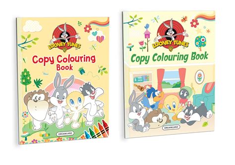 Looney Tunes Copy Colouring Books Pack for Kids Age 2 -8 years ( A Set ...