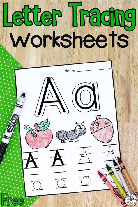 Letter Tracing Worksheets: Free Printable Preschool Worksheets ...