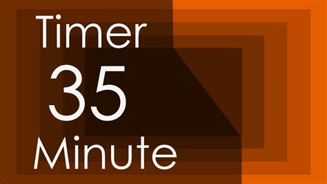 35 Minute Timer - Countdown - YouTube