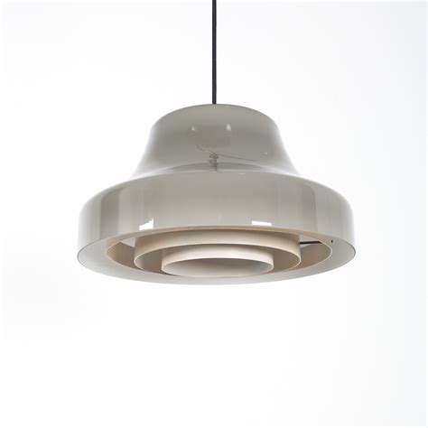 Carlo Nason for Leucos Blue Iridescent Flush Mount Lamps, circa 1960 ...