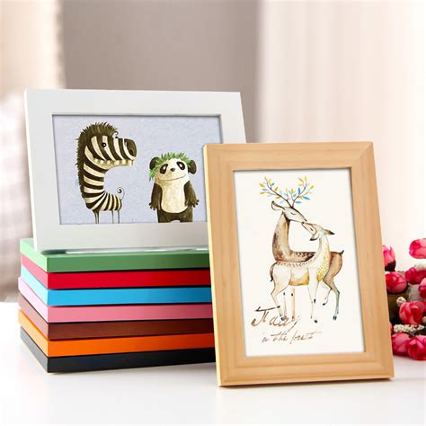 8x10 Cheap Custom Style Wooden Picture Photo Frame In Bulk - Buy wooden ...