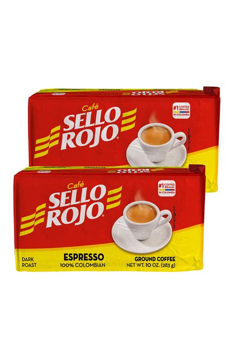 Café Sello Rojo Espresso | 100% Colombian Dark India | Ubuy