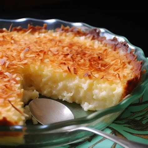 Coconut Custard Pie Recipe