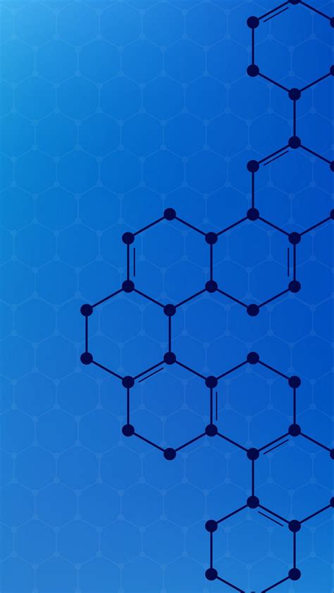 Download wallpaper 1080x1920 hexagons, shape, connections, geometric ...