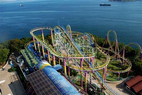 Pacific Ocean Park Roller Coaster