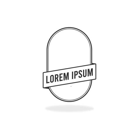 Layout des Logos für den Schriftzug | Premium Vektor