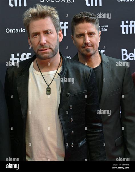 Toronto, Canada. 08th Sep, 2023. Nickelback band members Chad Kroeger ...