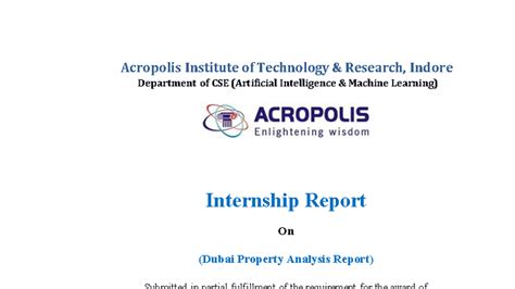Akansh Internship R - .hhjk - Department of CSE (Artificial ...
