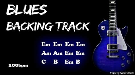 Image result for Blues Am Backing Track