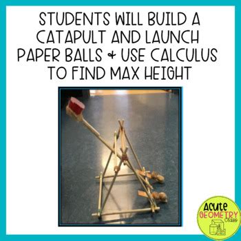 Image result for Calculus Catapult Project Simple