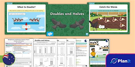 Phase 1 Double and Half Family of Facts (teacher made)