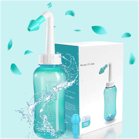 HANNEA® 300ML Neti Pot for Sinus Rinse Bottle Nasal Wash Nasal ...