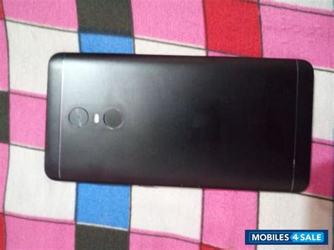 Used 2017 Xiaomi Redmi Note 4 for sale in New Delhi. Black colour. ID ...