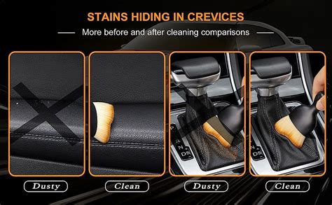 ZIXAD car Dashboard Cleaning Brush Scratch Free Car Interior Cleaning ...