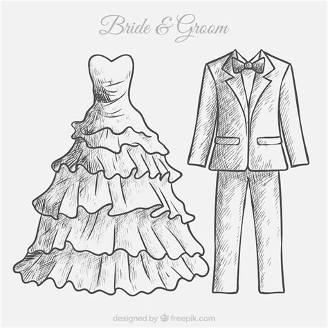 Gown sketch Images - Free Download on Freepik