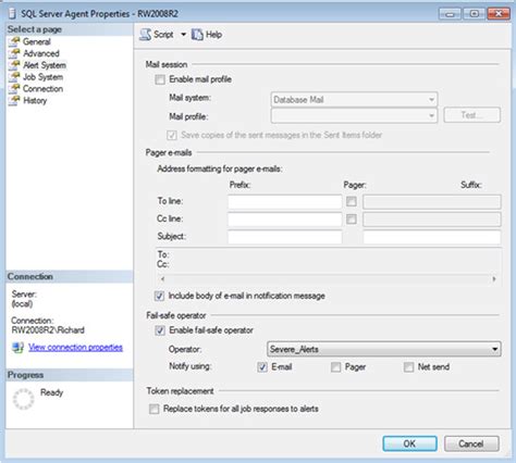 SQL Server Agent Alerts 的图像结果