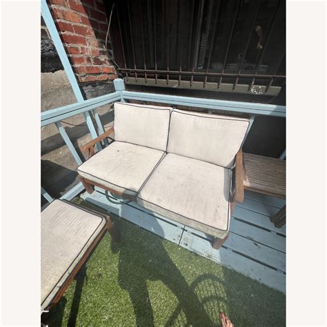 Frontgate Patio Sofa + Two Chairs Set - AptDeco