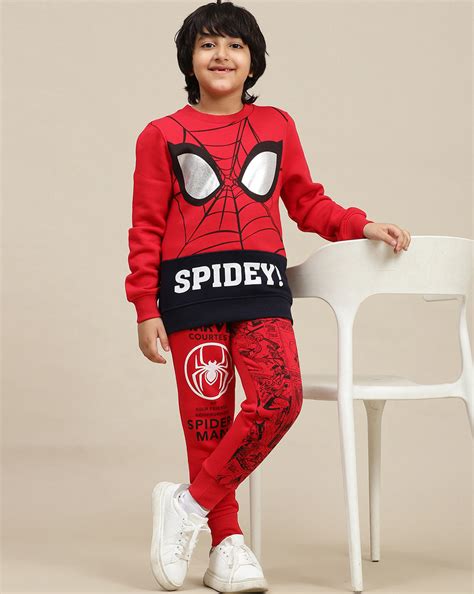 Spiderman Printed Regular Fit Jogger For Boys – Kidsville