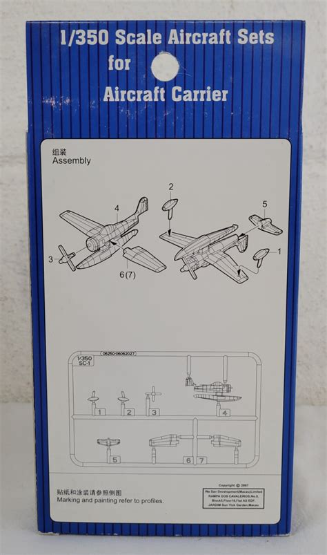 Buy TRUMPETER #06250 Aircraft Model 1/350 Scale Airplane SC-1 Seahawk ...