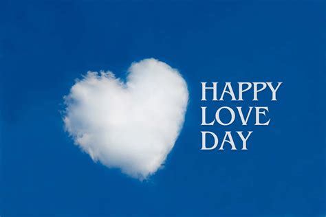 Download Heart Cloud Happy Love Day Wallpaper | Wallpapers.com