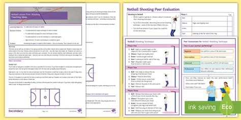 Netball Lesson 5: Shooting