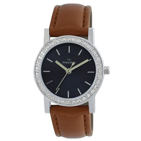 Maxima ATTIVO Women Blue Dial Analogue Watch - 58751LMLI