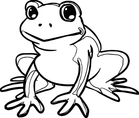 frog pictures for coloring