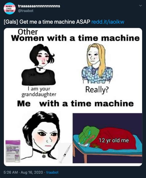 Image result for Time Machine Meme