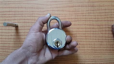 Image result for How to Open a Circular Lock without a Key