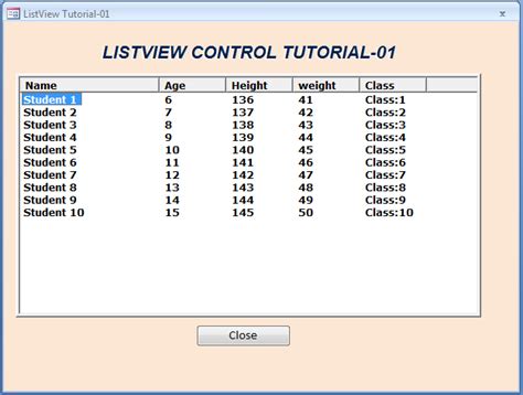 Image result for VBA ListView Control Example