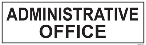 NPLABEL Aluminium Black Administrative Office Sticker - Label (22.5 X 7 ...