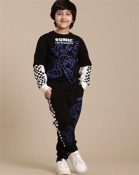Sonic Modern Printed Regular Fit Jogger For Boys – Kidsville