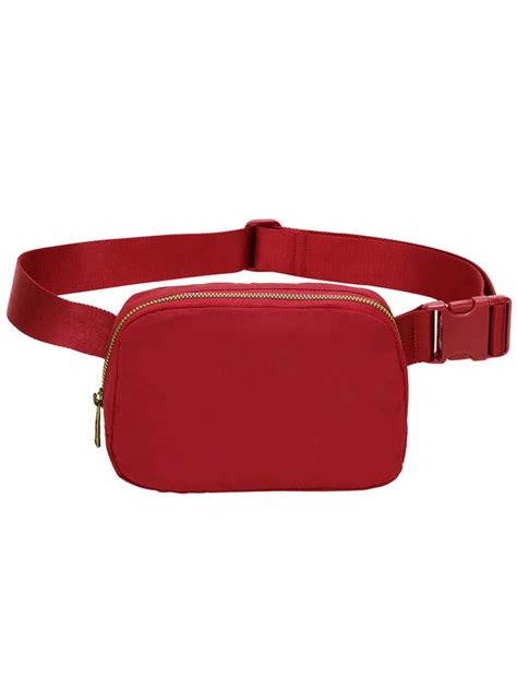 Waist Bag Nylon Waterproof Chest Bag Outdoor Sports Running Waist Bag ...