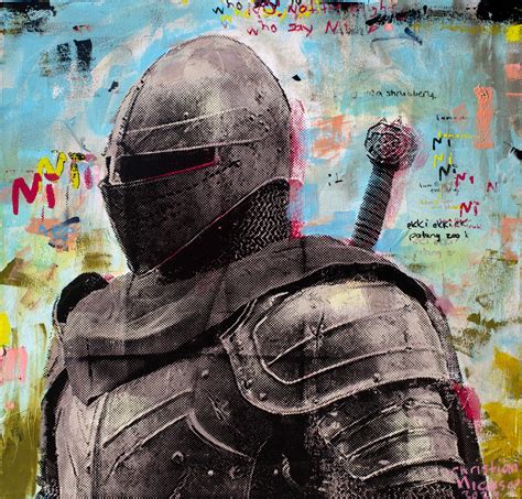 Knights of Ni - Christian Nicolson Art