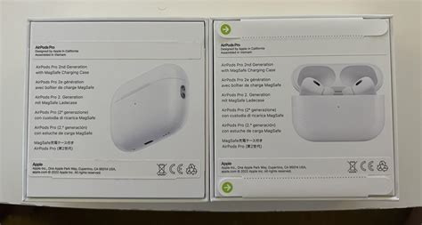 Why does this AirPod Pro (Gen 2) box from Costco (left) look different than the box from Apple ...