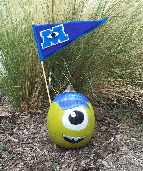 Mike Wazowski Pumpkin